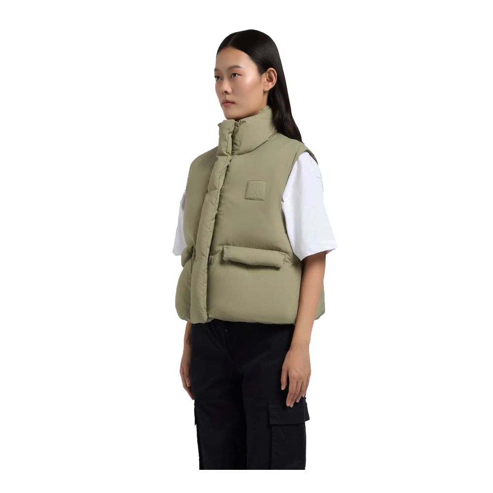 Moose Knuckles Green Nylon Vest - ACCEXO