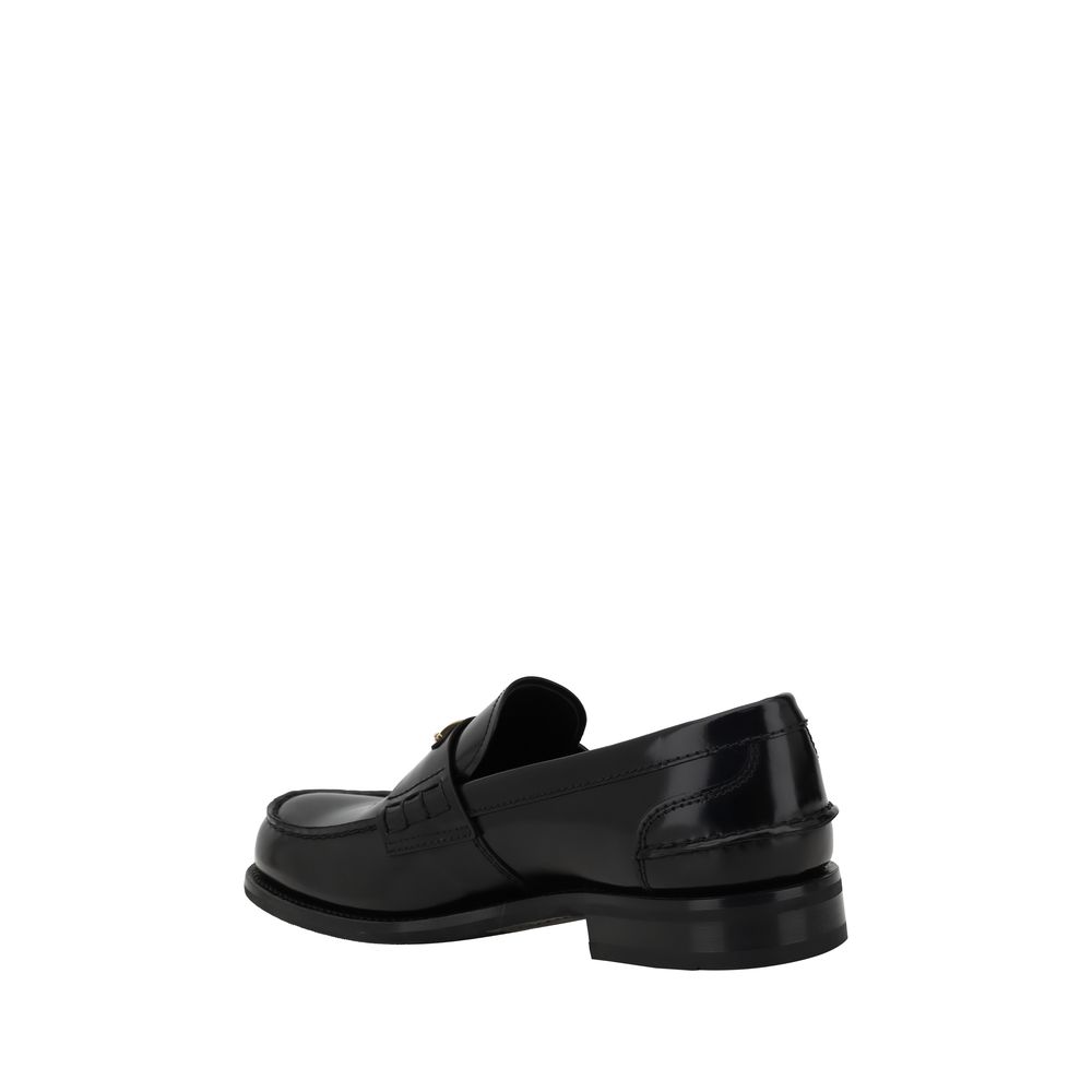 Prada Triangular plaque Loafers - ACCEXO