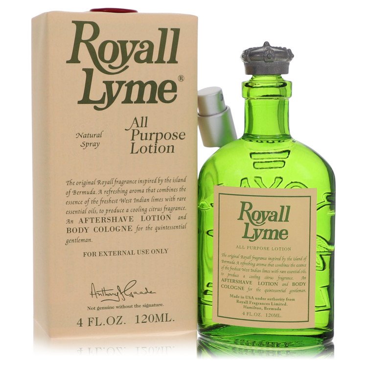 Royall Lyme All Purpose Lotion / Cologne By Royall Fragrances, Cologne for Men, available at Zachava.com.