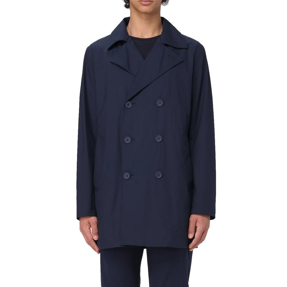 People Of Shibuya Blue Polyester Riciclato Jacket - ACCEXO