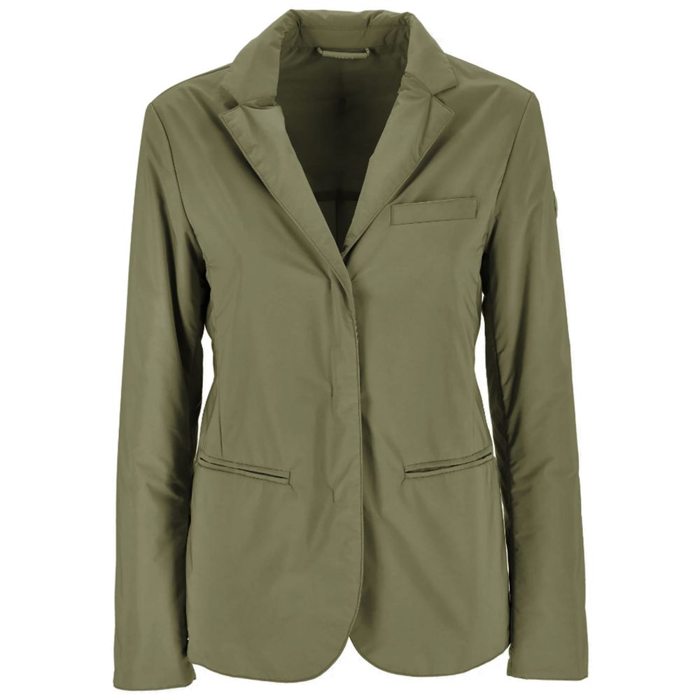 People Of Shibuya Green Polyester Jackets & Coat - ACCEXO