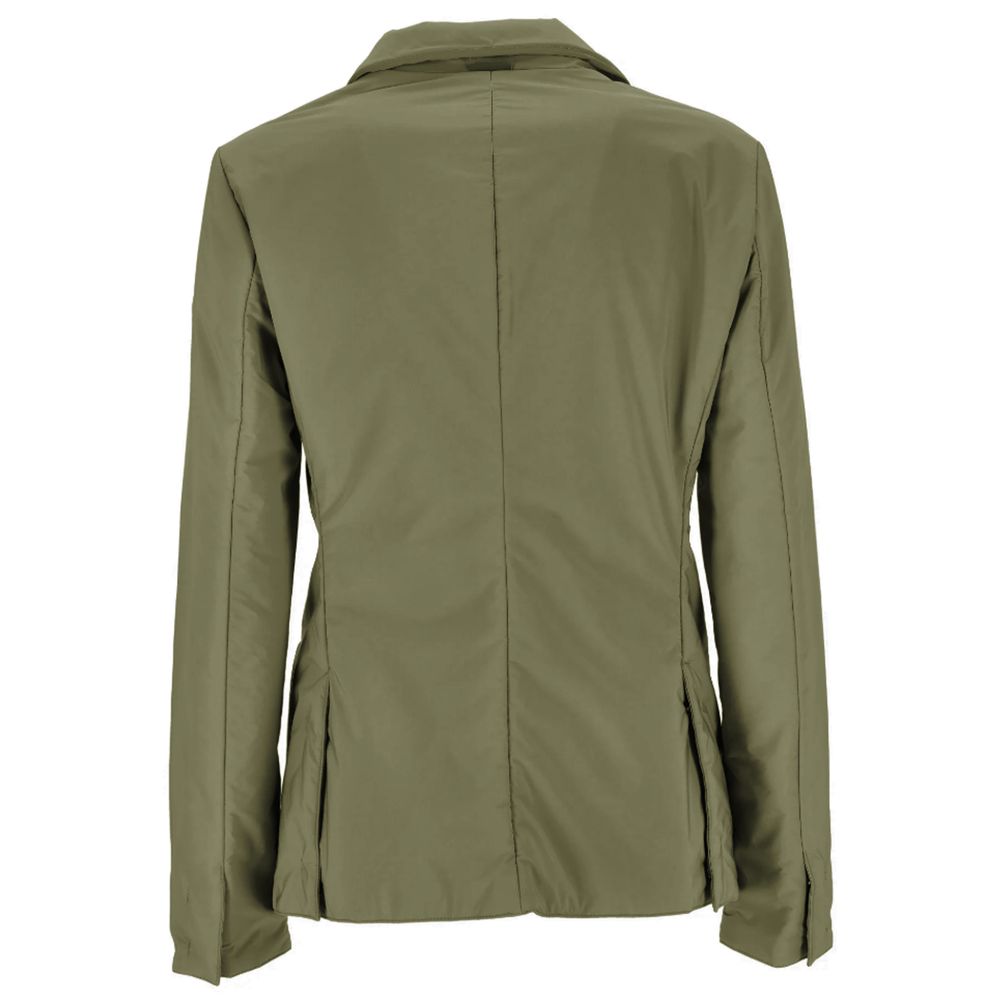 People Of Shibuya Green Polyester Jackets & Coat - ACCEXO