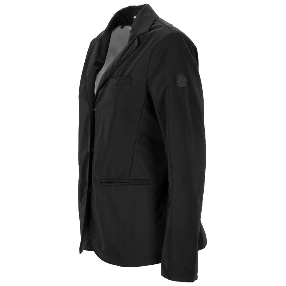 People Of Shibuya Black Polyester Jackets & Coat - ACCEXO