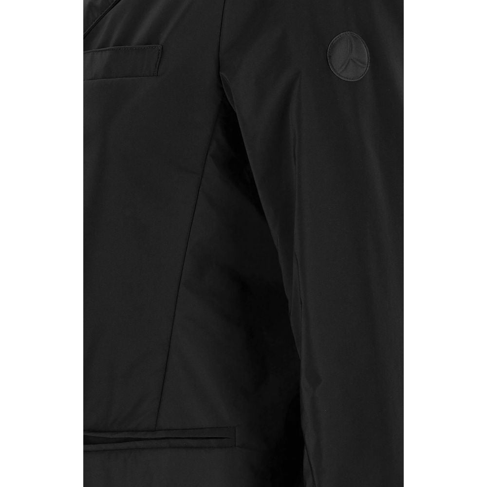 People Of Shibuya Black Polyester Jackets & Coat - ACCEXO