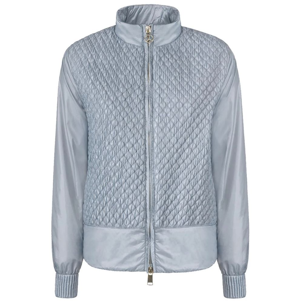 People Of Shibuya Light Blue Nylon Jackets & Coat - ACCEXO