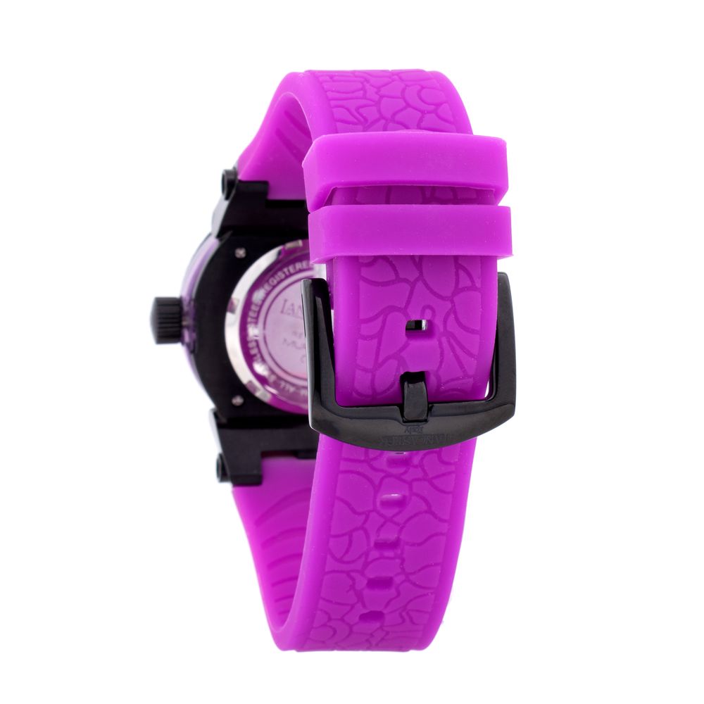 Lancaster Purple Silicone Watch - ACCEXO