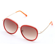 Lancaster Red Metal Sunglasses - ACCEXO