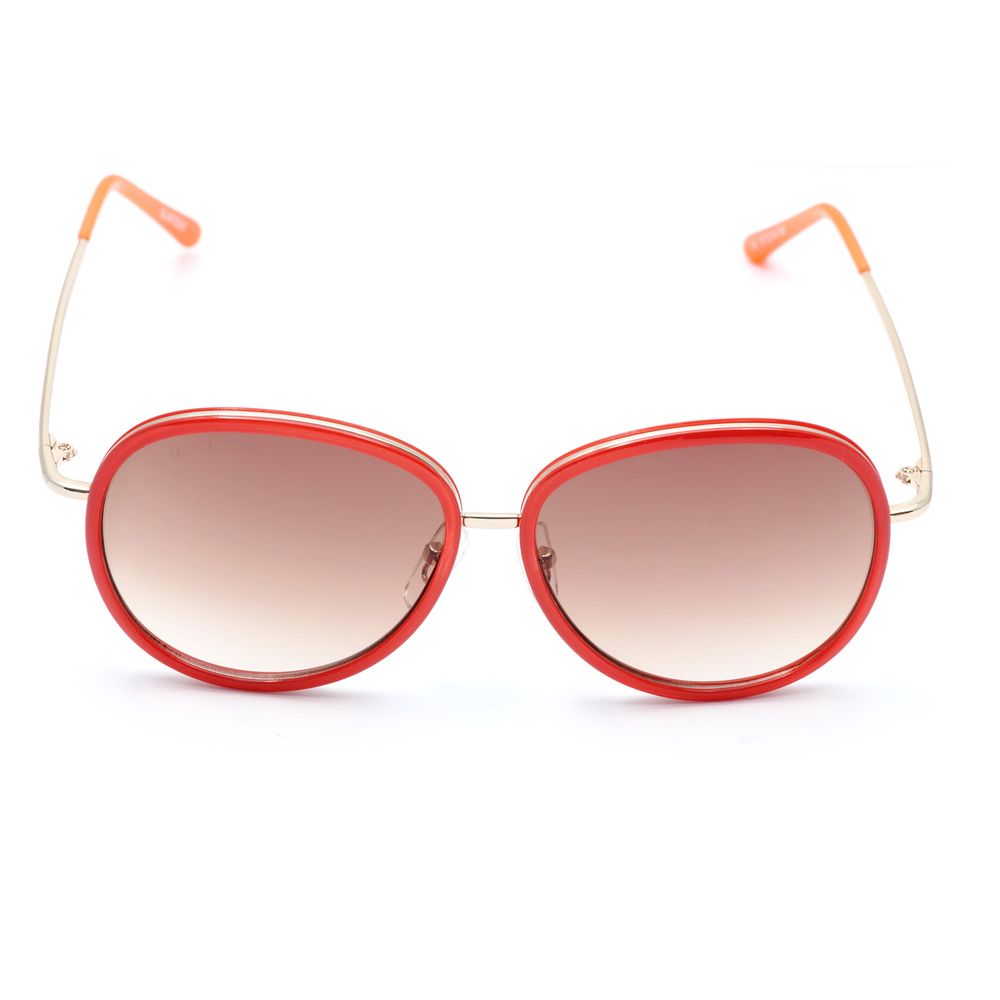Lancaster Red Metal Sunglasses - ACCEXO