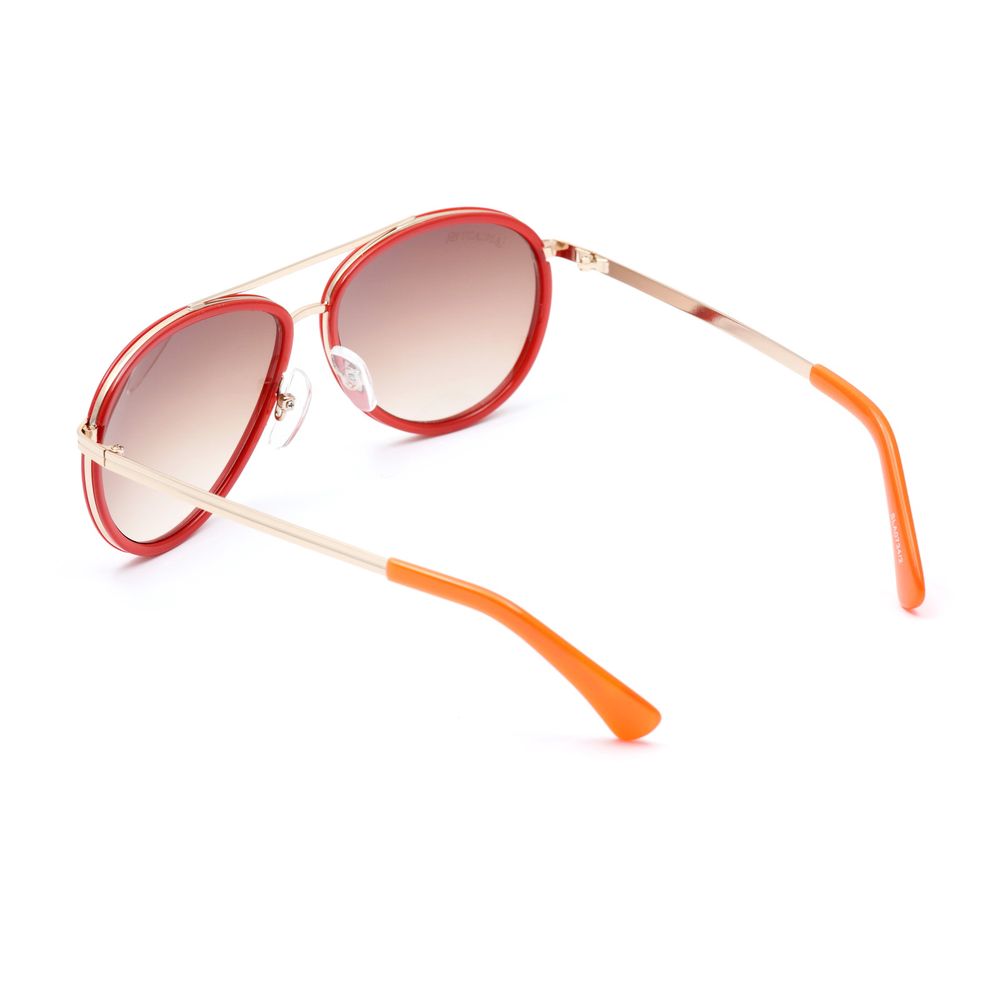 Lancaster Red Metal Sunglasses - ACCEXO