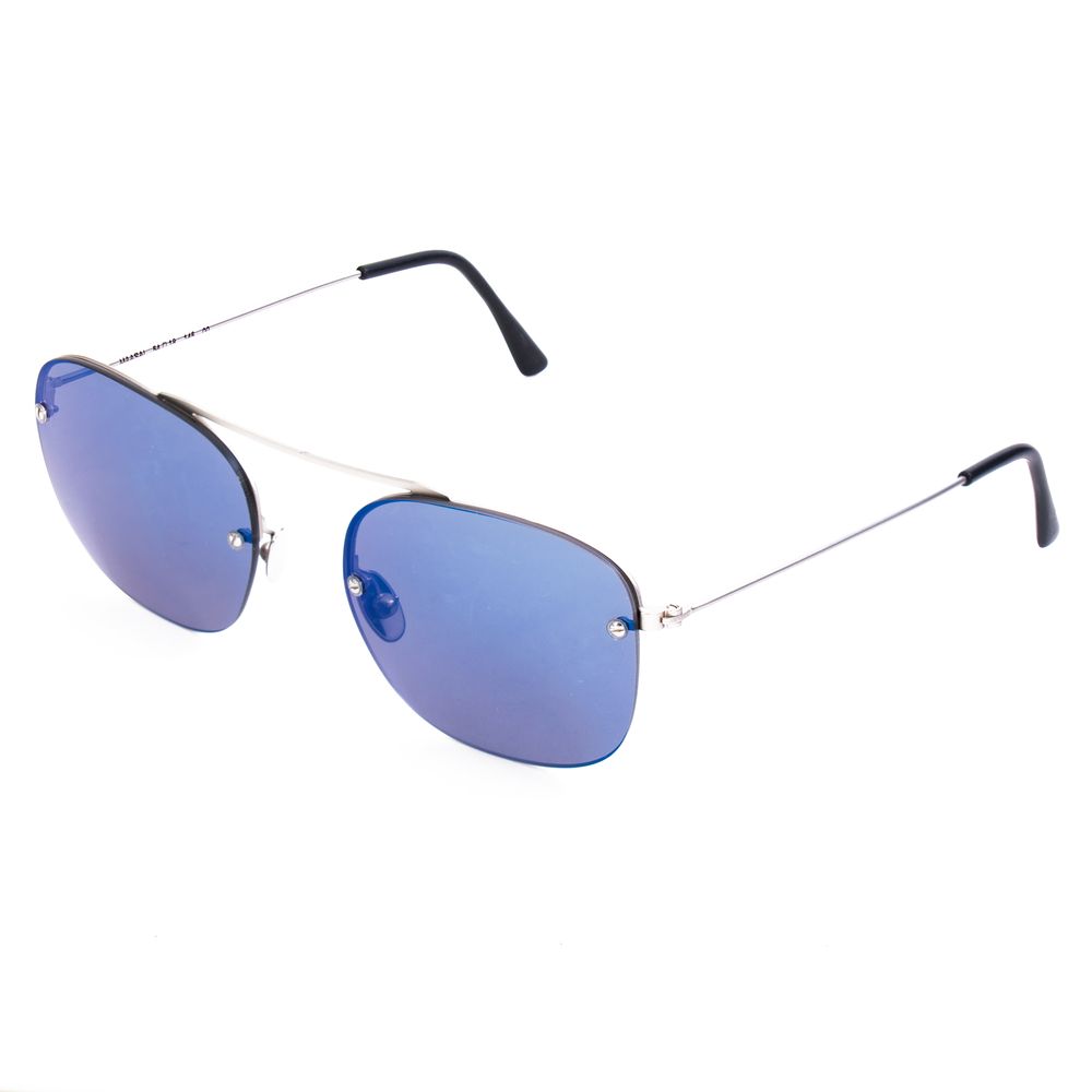 LGR Silver Stainless Steel Sunglasses - ACCEXO