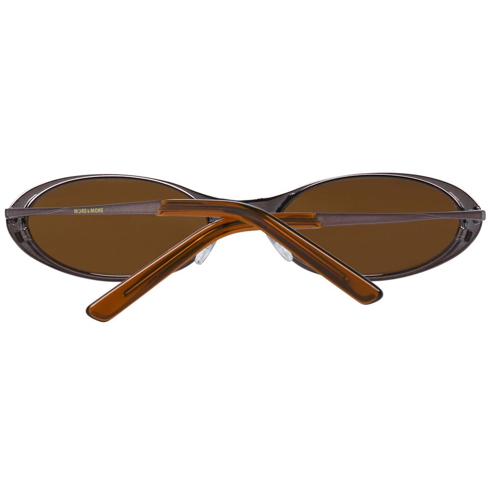 More & More Brown Metal Sunglasses - ACCEXO