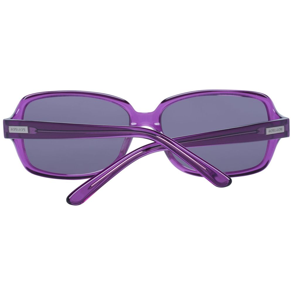 More & More Purple Plastic Sunglasses - ACCEXO