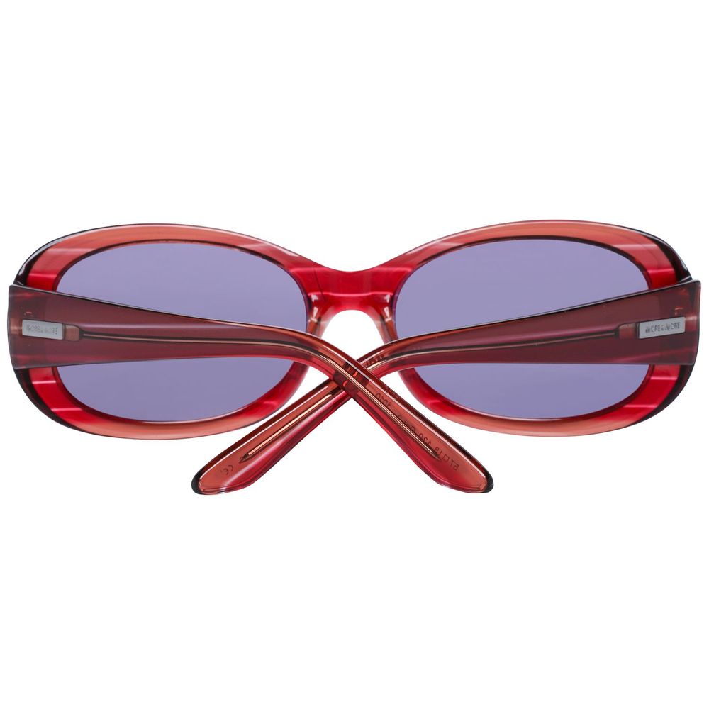More & More Red Plastic Sunglasses - ACCEXO