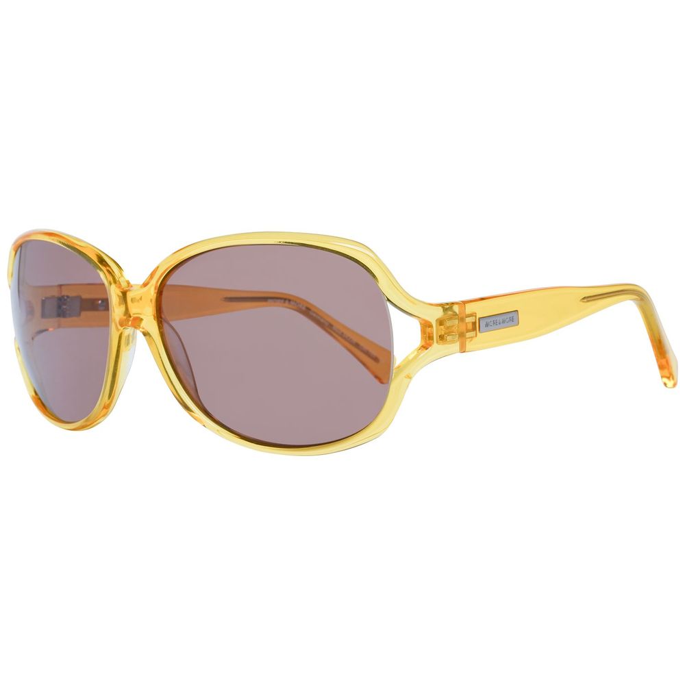 More & More Yellow Plastic Sunglasses - ACCEXO