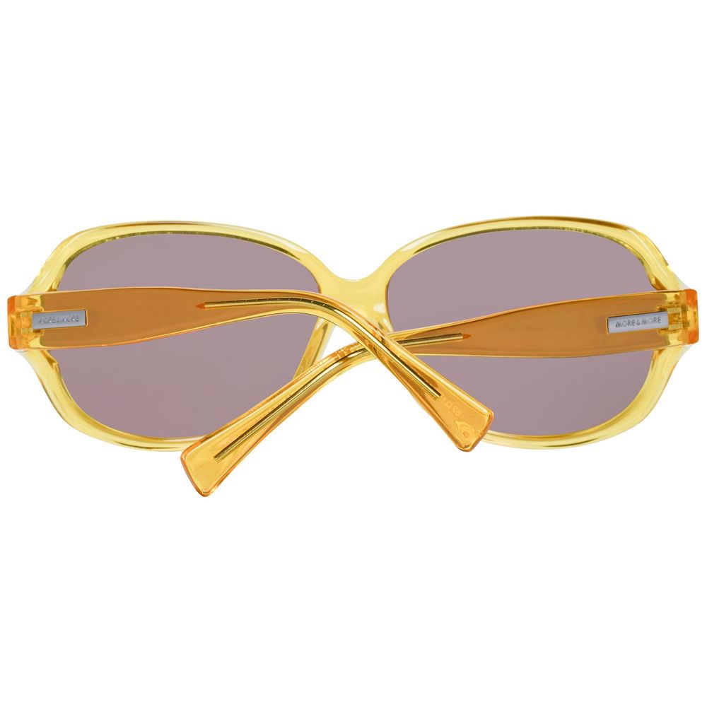 More & More Yellow Plastic Sunglasses - ACCEXO
