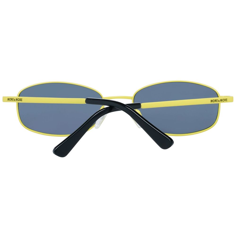 More & More Yellow Metal Sunglasses - ACCEXO