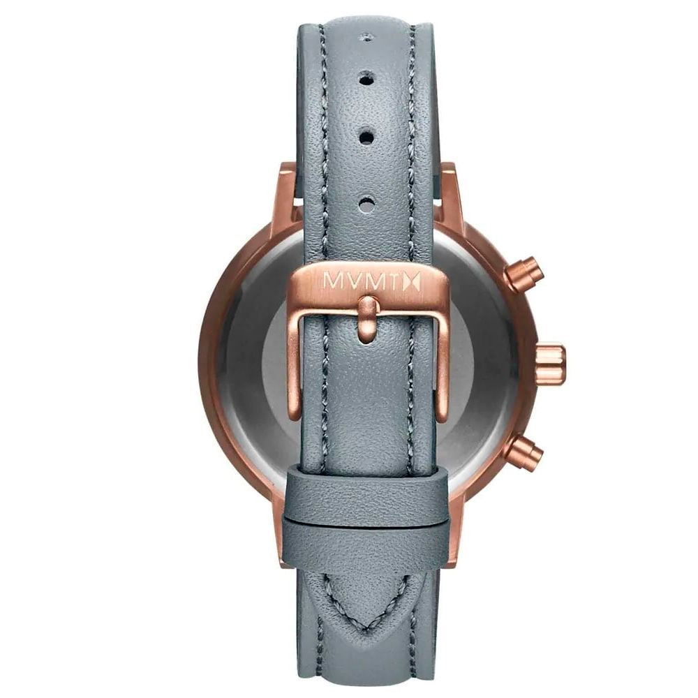 MVMT Gray Leather Watch - ACCEXO