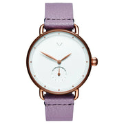 MVMT Purple Leather Watch - ACCEXO