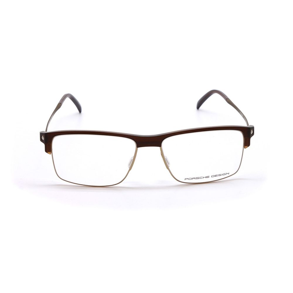 Porsche Brown Metal Frames for Men - ACCEXO