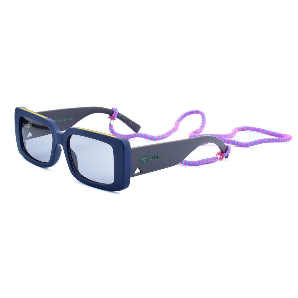 M Missoni Blue Resin Sunglasses - ACCEXO