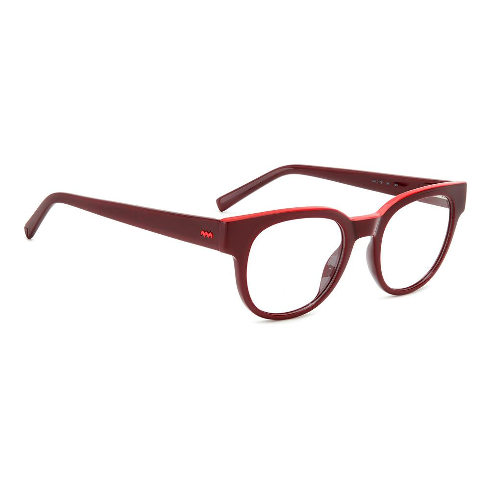 M Missoni Red Resin Frames - ACCEXO