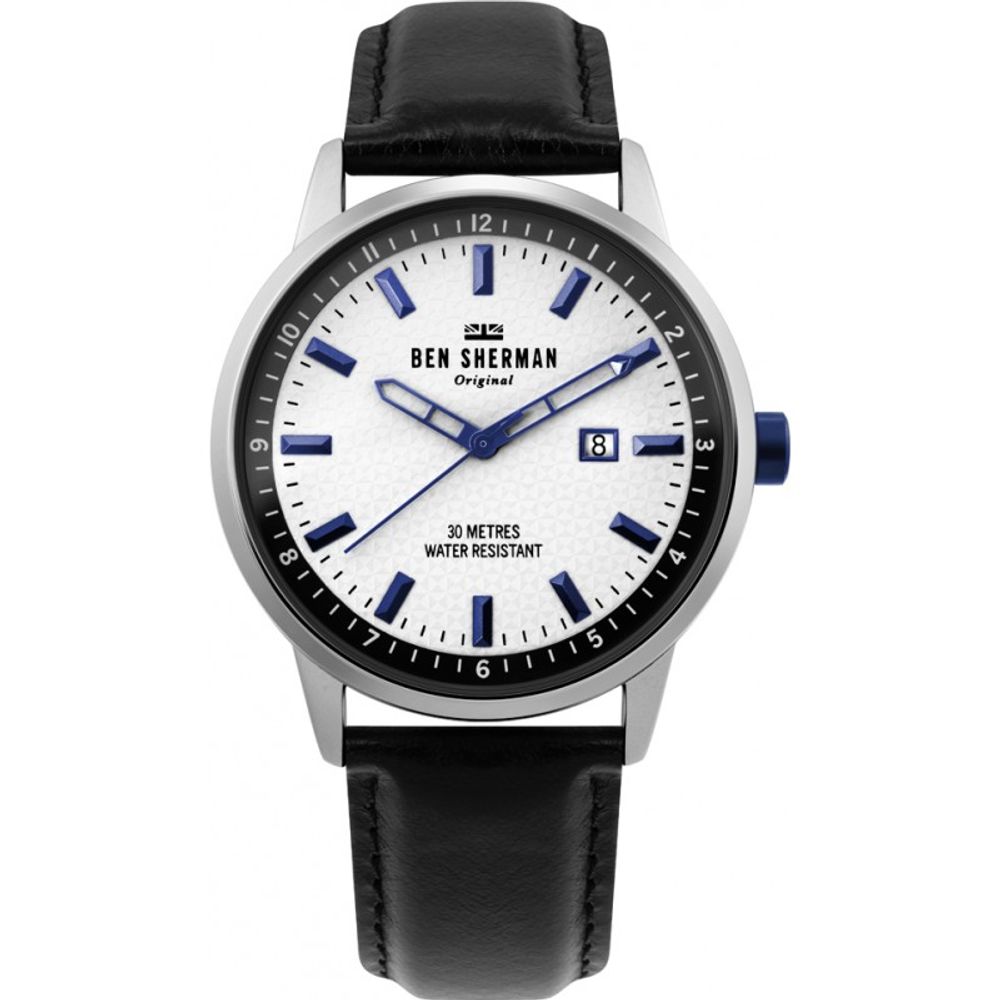 Ben Sherman Black Leather Watch - ACCEXO