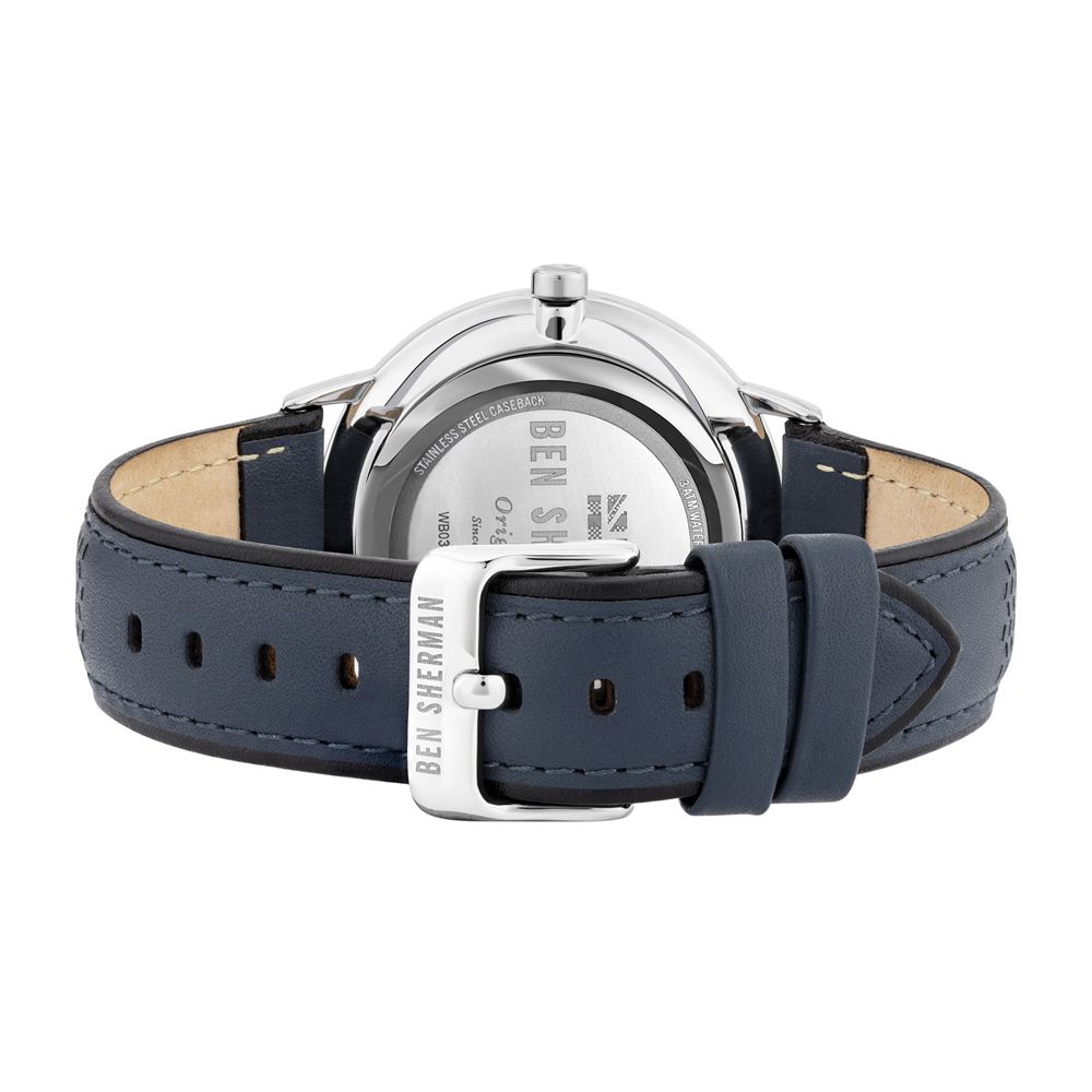 Ben Sherman Blue Leather Watch - ACCEXO