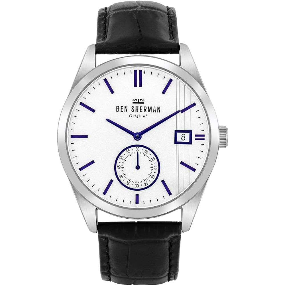 Ben Sherman Black Leather Watch - ACCEXO