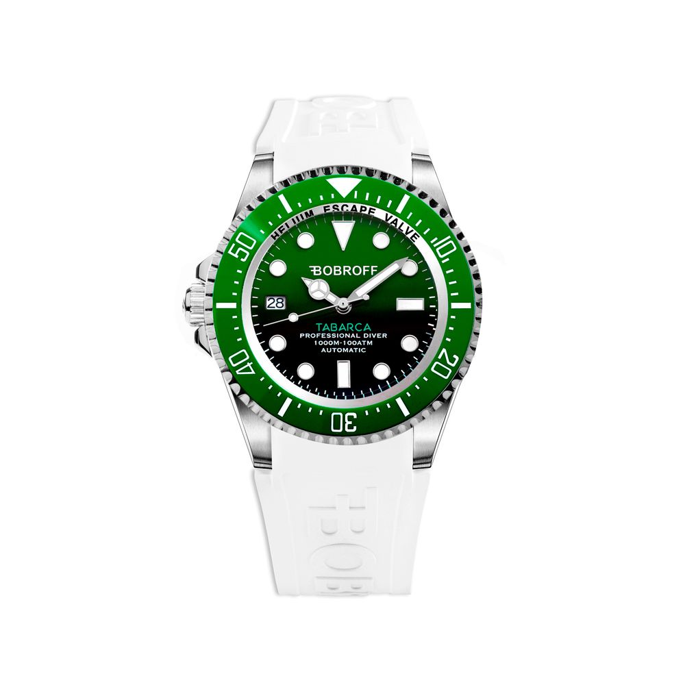 Bobroff White Rubber Watch - ACCEXO