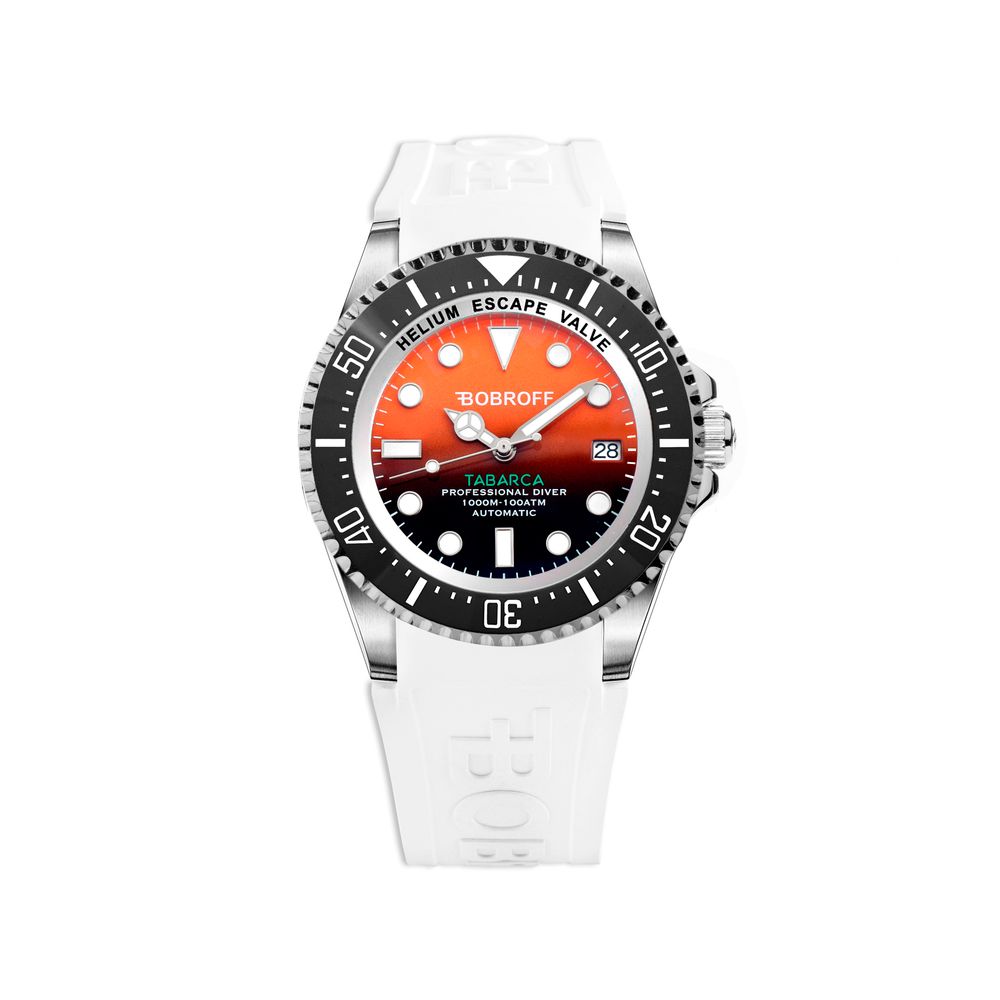 Bobroff White Rubber Watch - ACCEXO