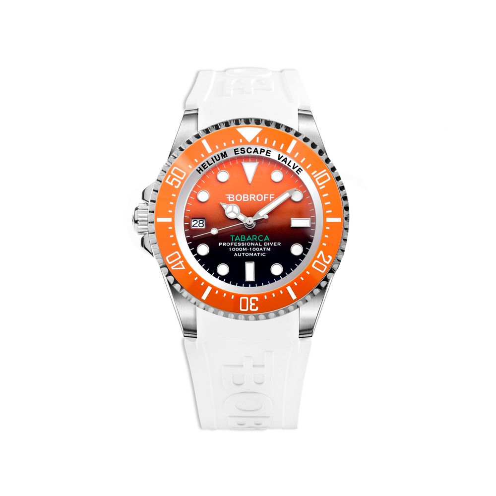 Bobroff White Rubber Watch - ACCEXO