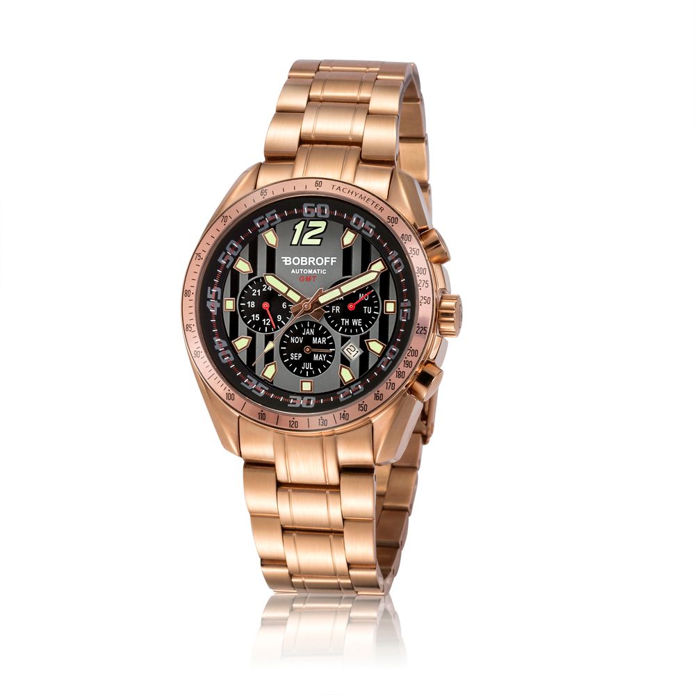 Bobroff Bronze Stainless Steel Watch - ACCEXO