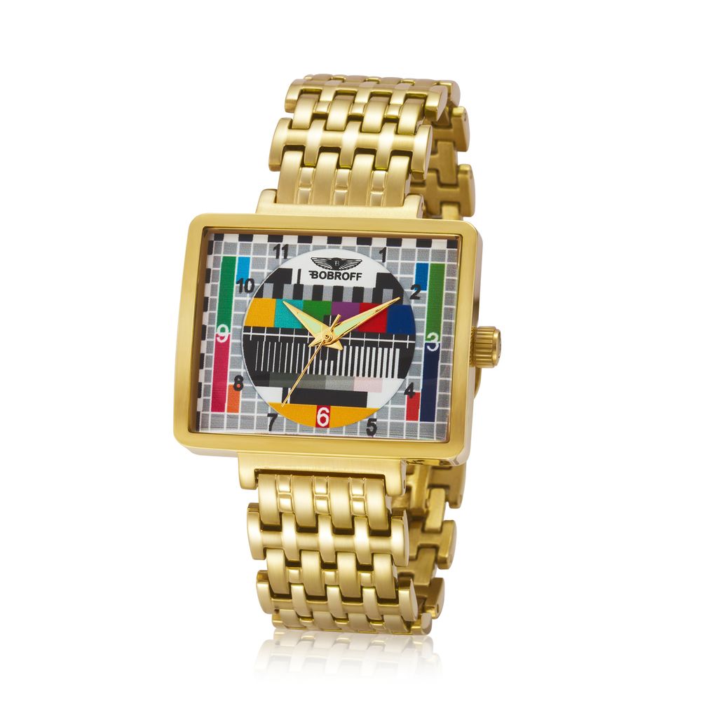 Bobroff Gold Stainless Steel Watch - ACCEXO