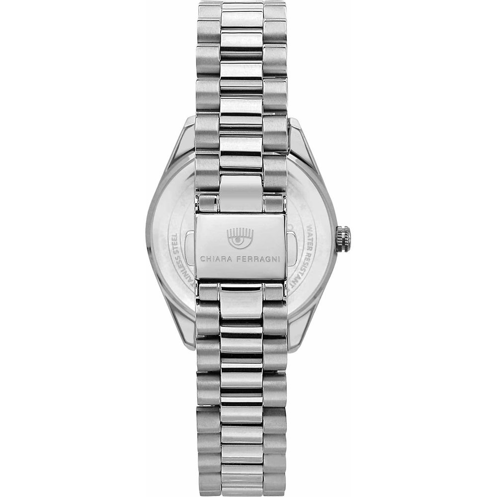 Chiara Ferragni Silver Stainless Steel Watch - ACCEXO