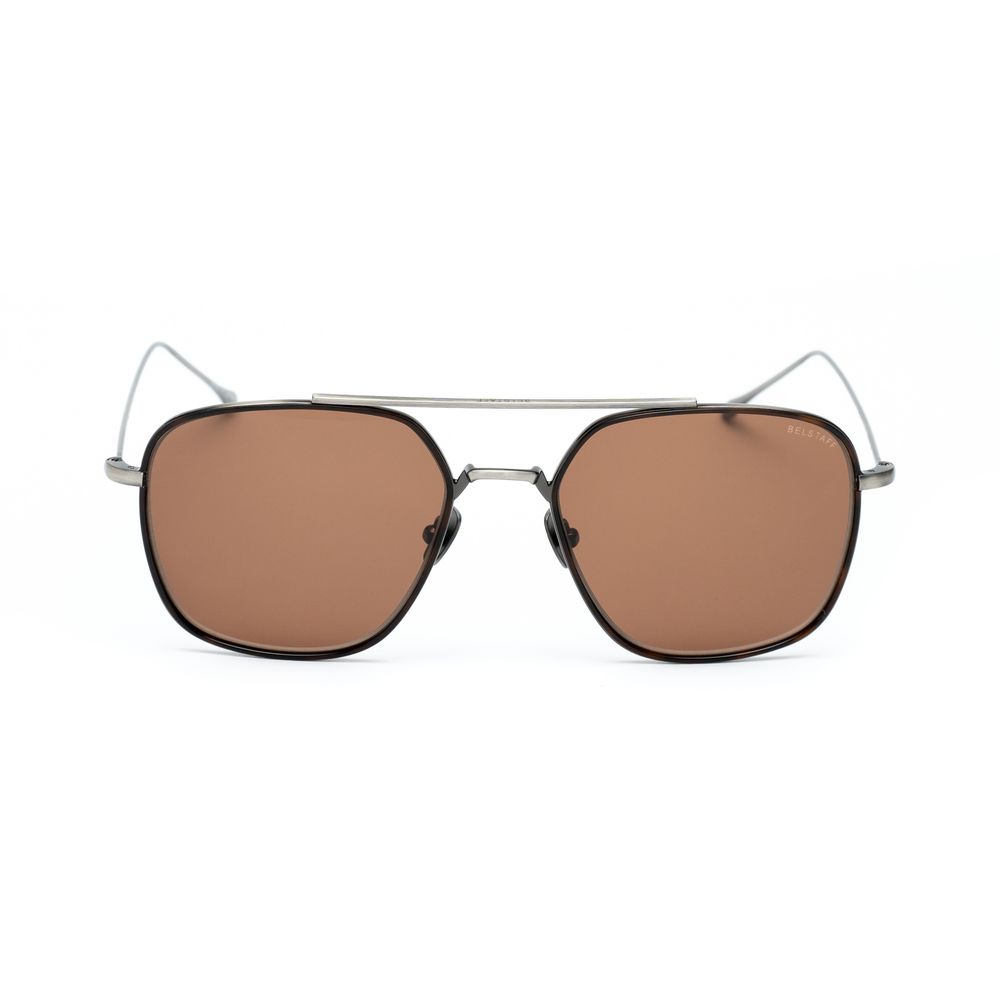 Belstaff Brown Titanium Sunglasses - ACCEXO