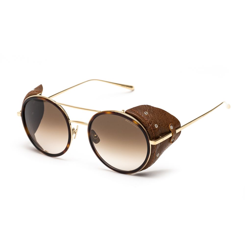 Belstaff Gold Titanium Sunglasses - ACCEXO