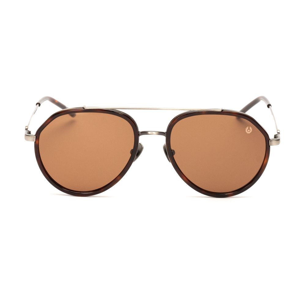 Belstaff Brown Titanium Sunglasses - ACCEXO