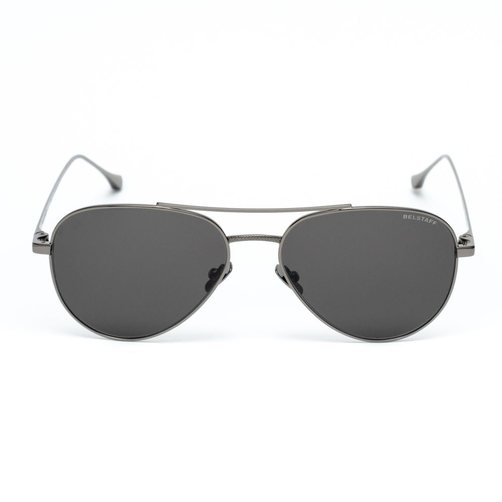 Belstaff Gray Stainless Steel Sunglasses - ACCEXO