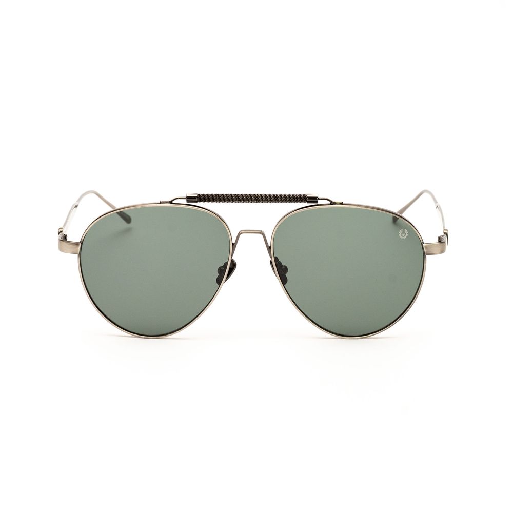 Belstaff Gray Stainless Steel Sunglasses - ACCEXO