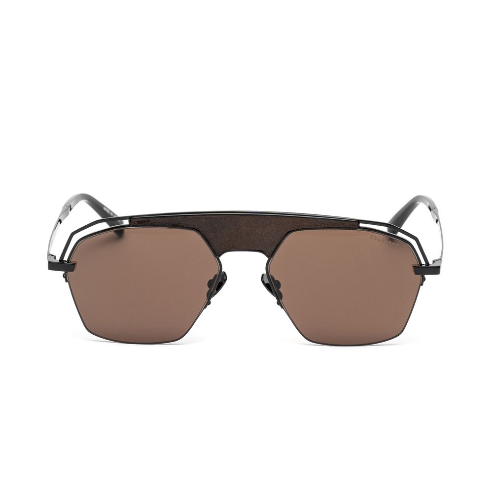 Belstaff Brown Titanium Sunglasses - ACCEXO