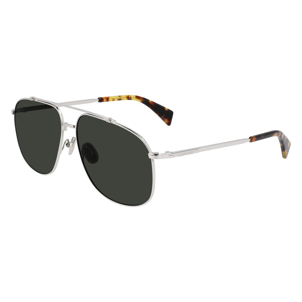Lanvin Gray Metal Sunglasses - ACCEXO
