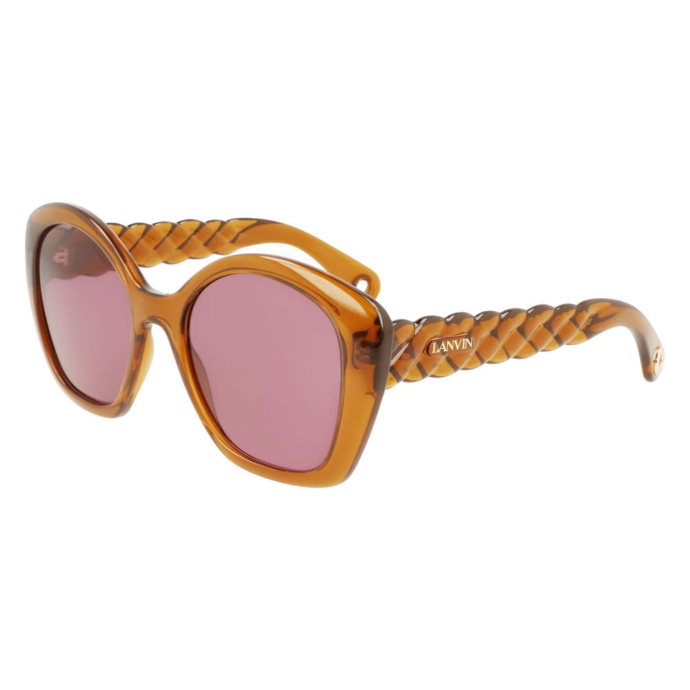 Lanvin Brown Bio Injected Sunglasses - ACCEXO