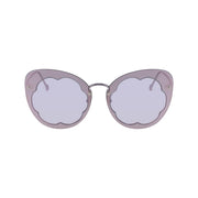 Salvatore Ferragamo Purple Metal Sunglasses - ACCEXO
