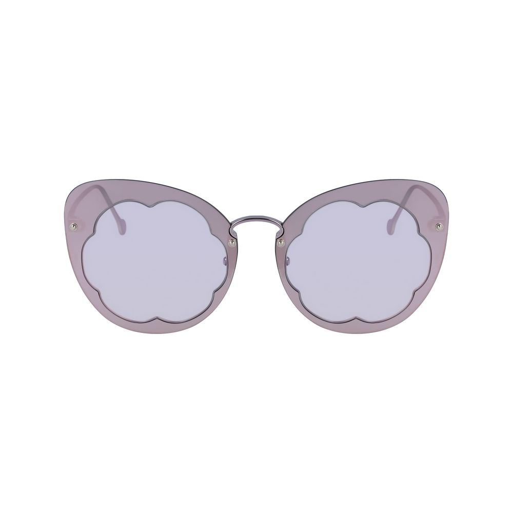 Salvatore Ferragamo Purple Metal Sunglasses - ACCEXO
