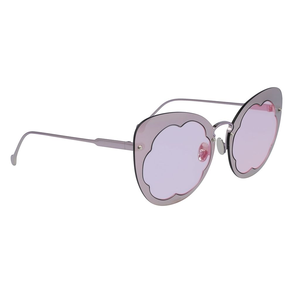 Salvatore Ferragamo Purple Metal Sunglasses - ACCEXO