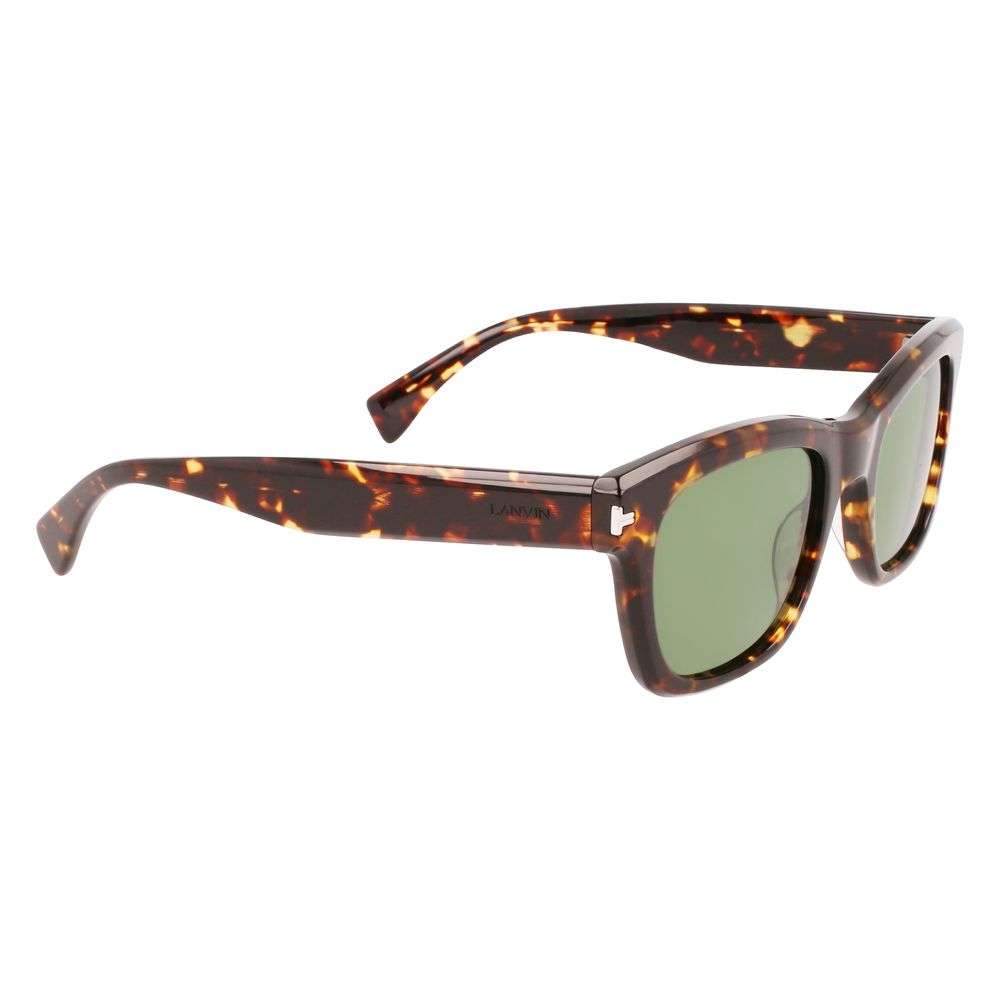 Lanvin Brown Acetate Sunglasses - ACCEXO