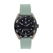 Adidas Green Silicone Watch - ACCEXO