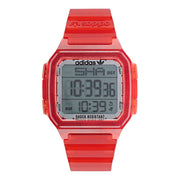 Adidas Red Resin Watch - ACCEXO