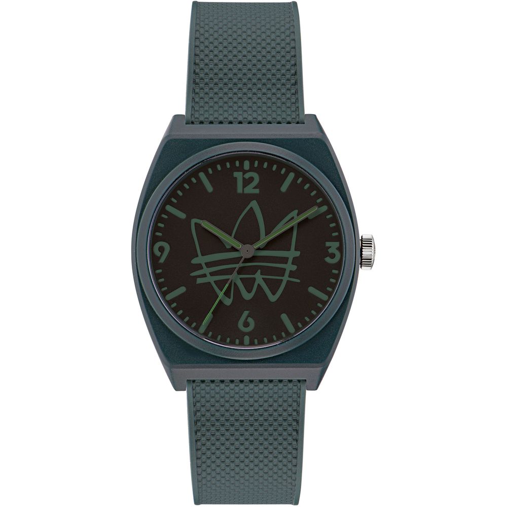 Adidas Green Silicone Watch - ACCEXO