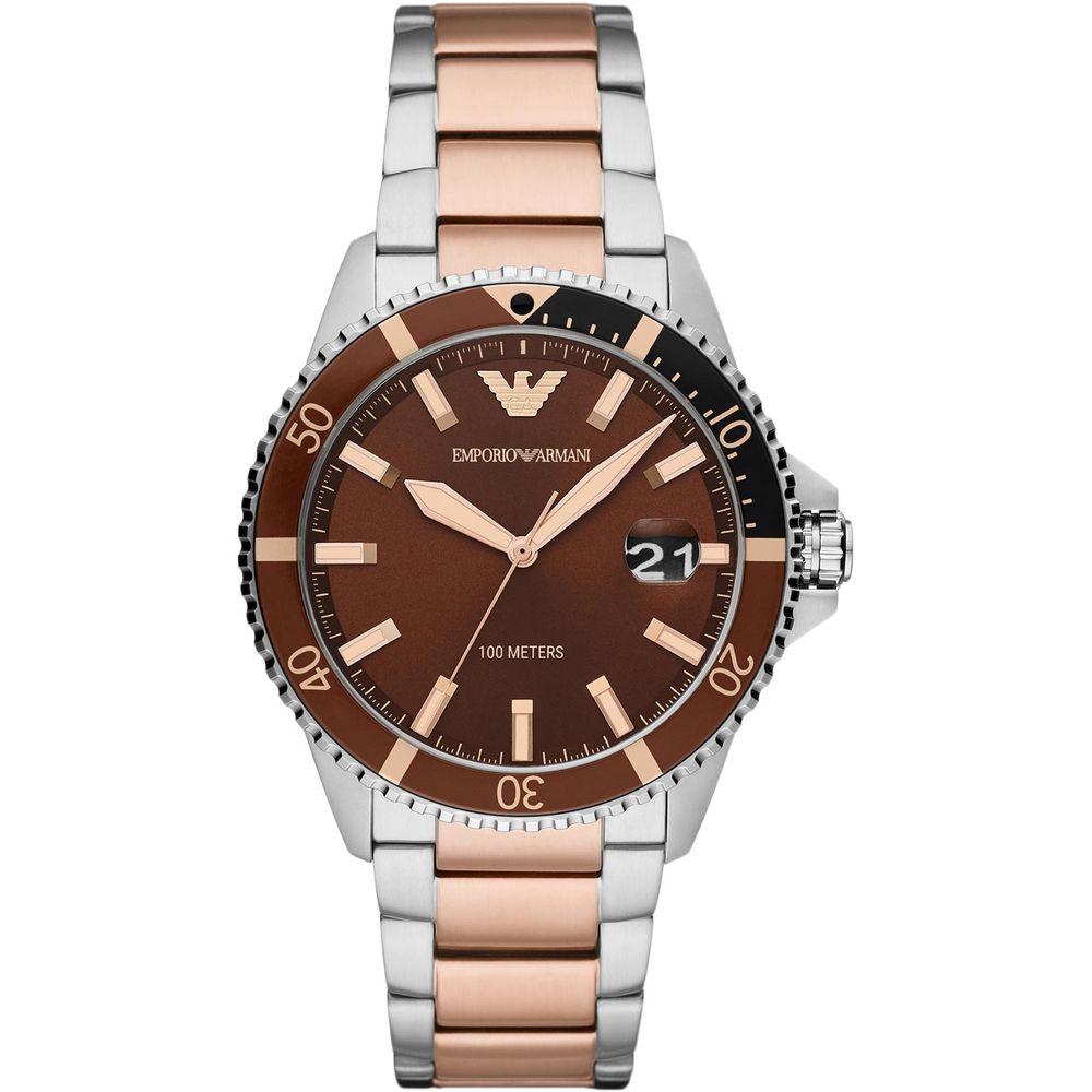 Armani Multicolor Stainless Steel Watch - ACCEXO